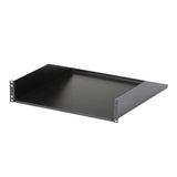Fixed Server Rack Shelf - 2U Cantilever Shelf 125lbs 56kg