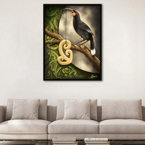 Canvas Art - Te Huia (64.5 x 84 x 19.5cm)