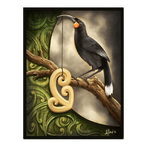 Canvas Art - Te Huia (64.5 x 84 x 19.5cm)