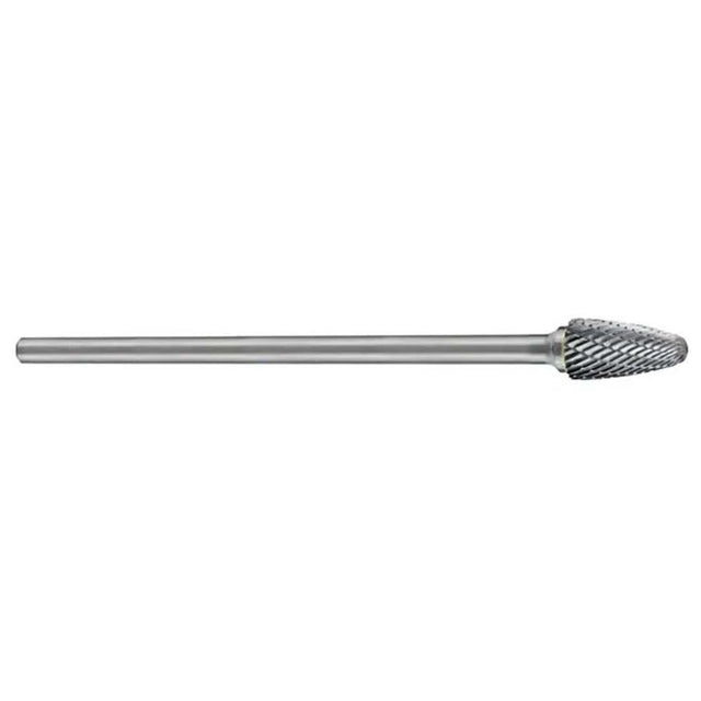 Holemaker Carbide Burr with 1/4" head, 5/8" flute; designed for precision metalworking and smooth finishes.