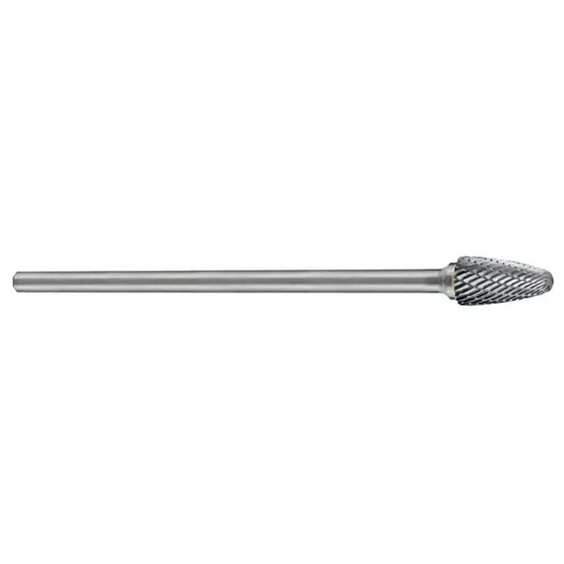 Holemaker Carbide Burr 1/2 x 1in with tree radius end, designed for precise cuts in metal, plastic, and wood.