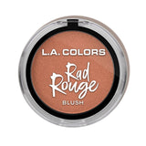 LA Colors Rad Rouge Blush in 'Preppy' offers a vibrant hue for a healthy, flawless glow on all skin tones.