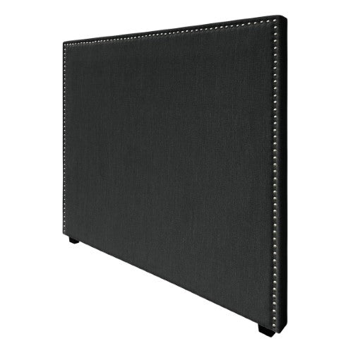 Head Board - Chateau Charcoal W/Studs  (Double/Queen)