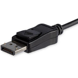 USB-C to DisplayPort adapter cable, 1.8 m long, supporting 8K video at 30Hz, ideal for crisp high-resolution displays.