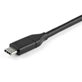 1 m USB C to DisplayPort 1.2 cable for 4K video, bidirectional connectivity, plug-and-play for Mac and Windows devices.