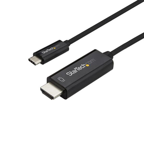 3 m USB-C to HDMI cable for direct 4K at 60Hz connection, ideal for MacBook, Chromebooks, and Dell XPS devices.