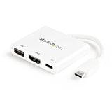 USB C Multiport Adapter with HDMI 4K - PD - 1x USB 3.0 Type A - USB C Video