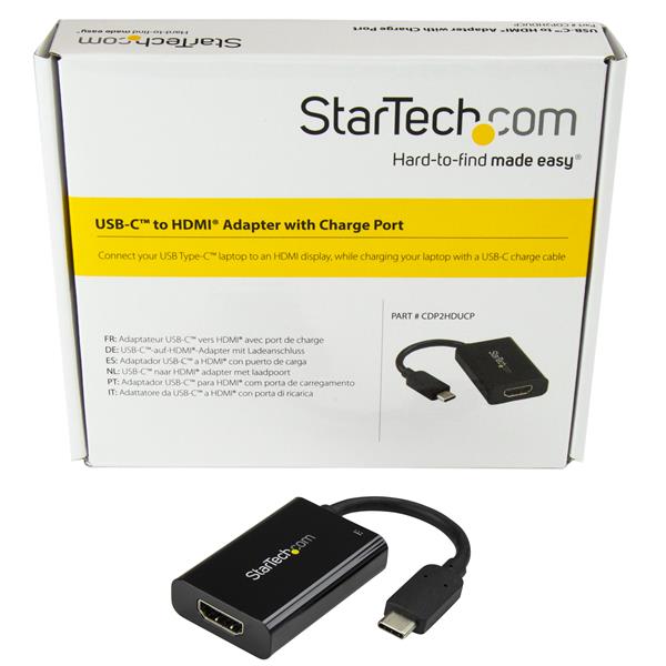USB-C to HDMI Video Adapter with USB Power Delivery - 4K 60Hz