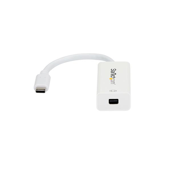 USB-C to Mini DisplayPort Adapter - 4K 60Hz - White