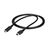 1 m (3.3&apos;) USB-C to Mini DisplayPort Cable - 4K 60Hz - Black