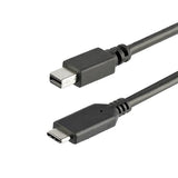1 m (3.3&apos;) USB-C to Mini DisplayPort Cable - 4K 60Hz - Black