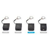 Portable USB C to VGA Adapter with Keychain - 1080p