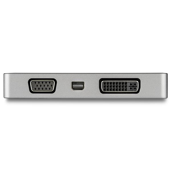 USB-C Multiport Video Adapter - 4-in-1 USBC Adapter Space Gray