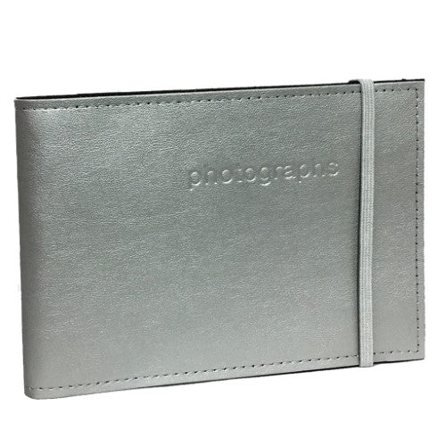 Profile - Citi Leather Silver Slip-in Brag Book Photo Wallet