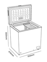 Parmco - CHEST FREEZER - 246L (WHITE)
