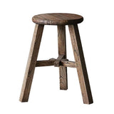 Vintage Elm Stool - Reclaimed Elm (30 X 30 X 50cm)