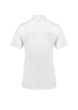 Zest Womens Short Sleeve Jacket - White