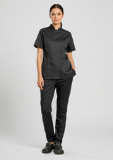 Cajun Womens Chef Jogger Pant - Black
