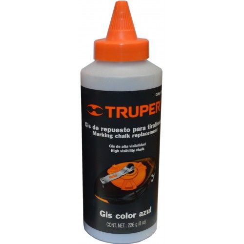 CHALK LINE REFILL - Truper 8oz (BLUE)