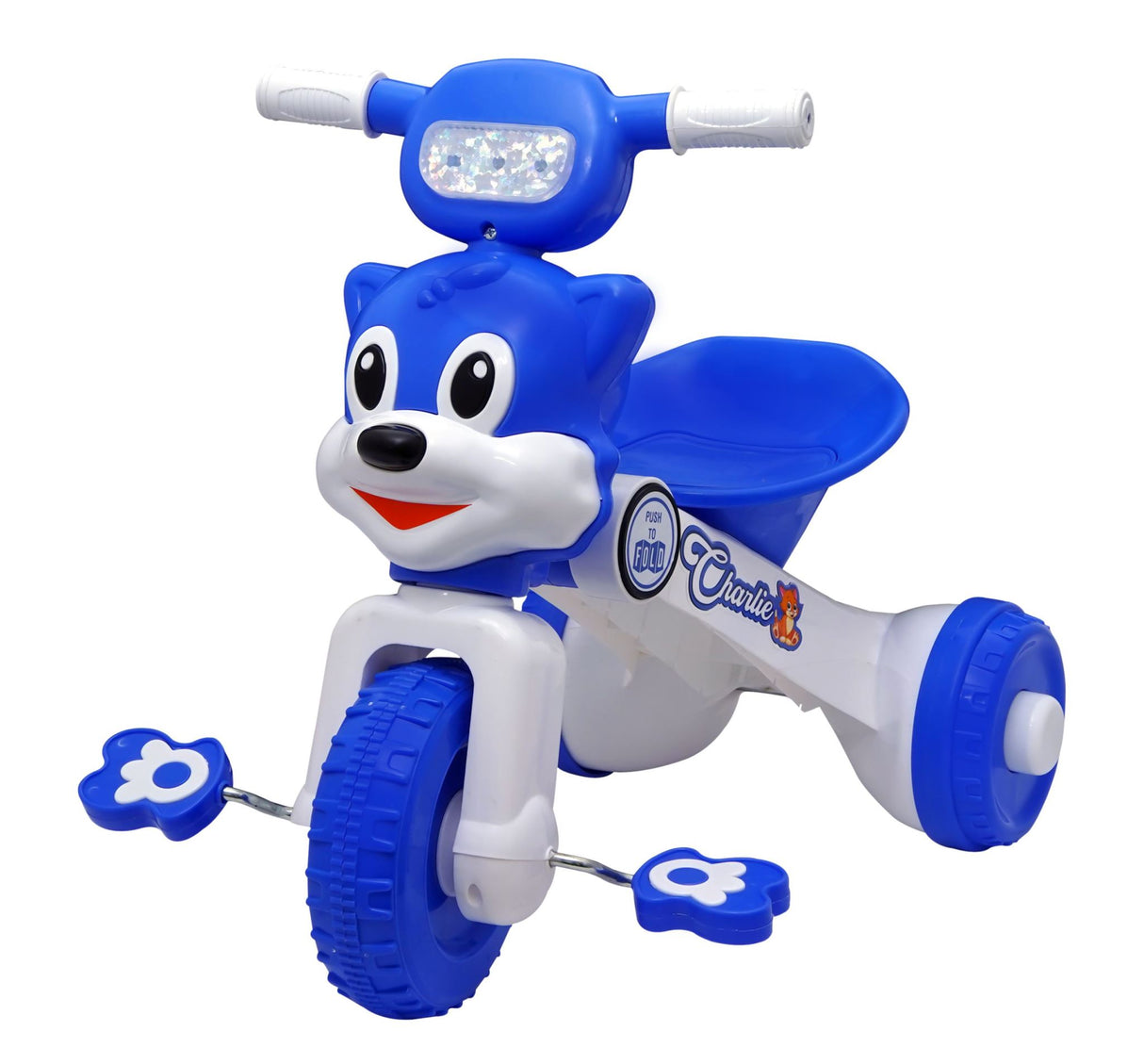 Kids Charlie Foldable Trike With Comfortable Seat FT-130 Blue