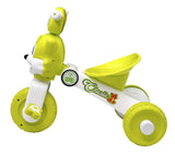 Kids Charlie Foldable Trike With Comfortable Seat FT-130 Green