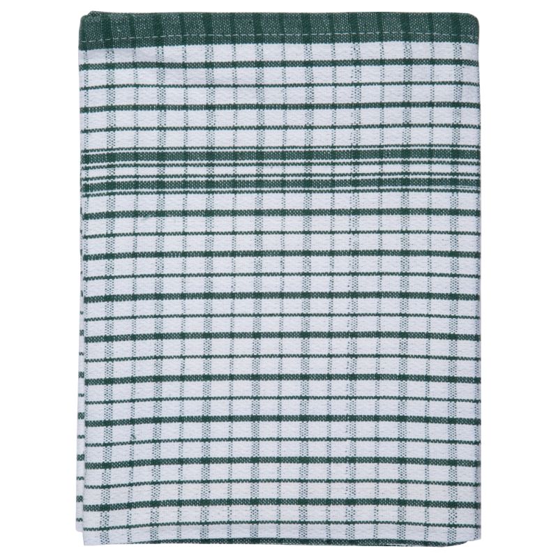 Tea Towel - Country Home Dobby (Green)