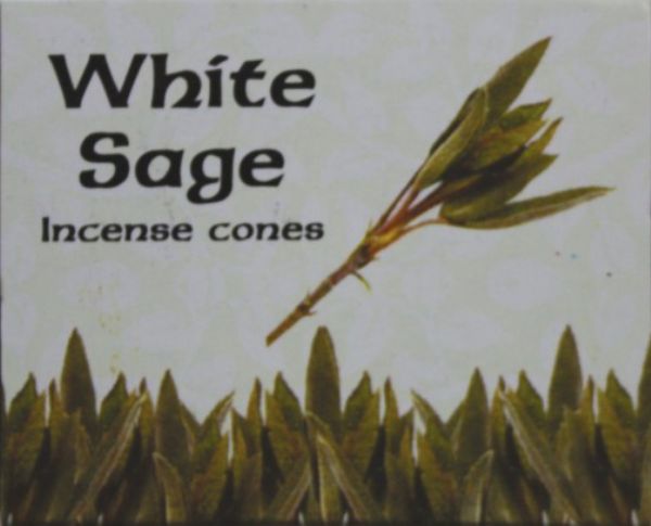 Kamini White Sage Cones