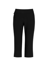 Jane Womens 3/4 Length Stretch Pant - Black