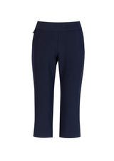 Jane Womens 3/4 Length Stretch Pant - Navy