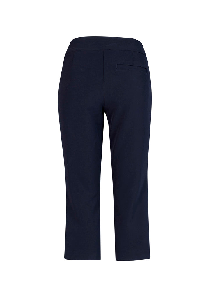 Jane Womens 3/4 Length Stretch Pant - Navy