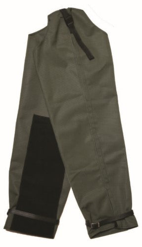 Taurus Canvas/Leather Leggings Zip Side Open XL