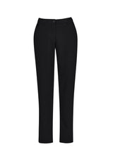 Comfort Waist Womens Slim Leg Pant - Black
