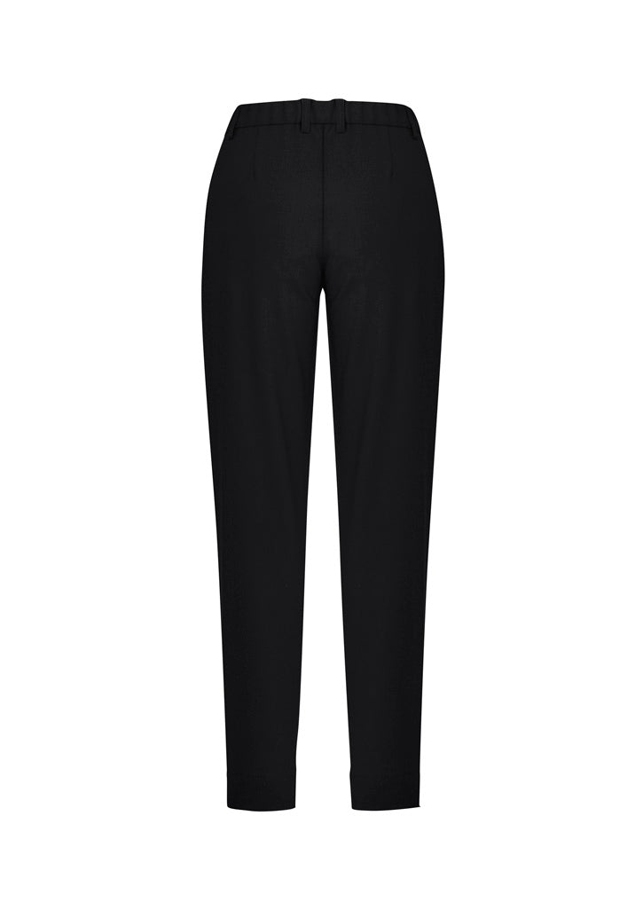 Comfort Waist Womens Slim Leg Pant - Black