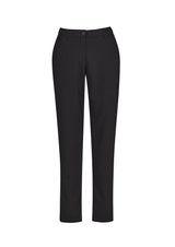Comfort Waist Womens Slim Leg Pant - Charcoal