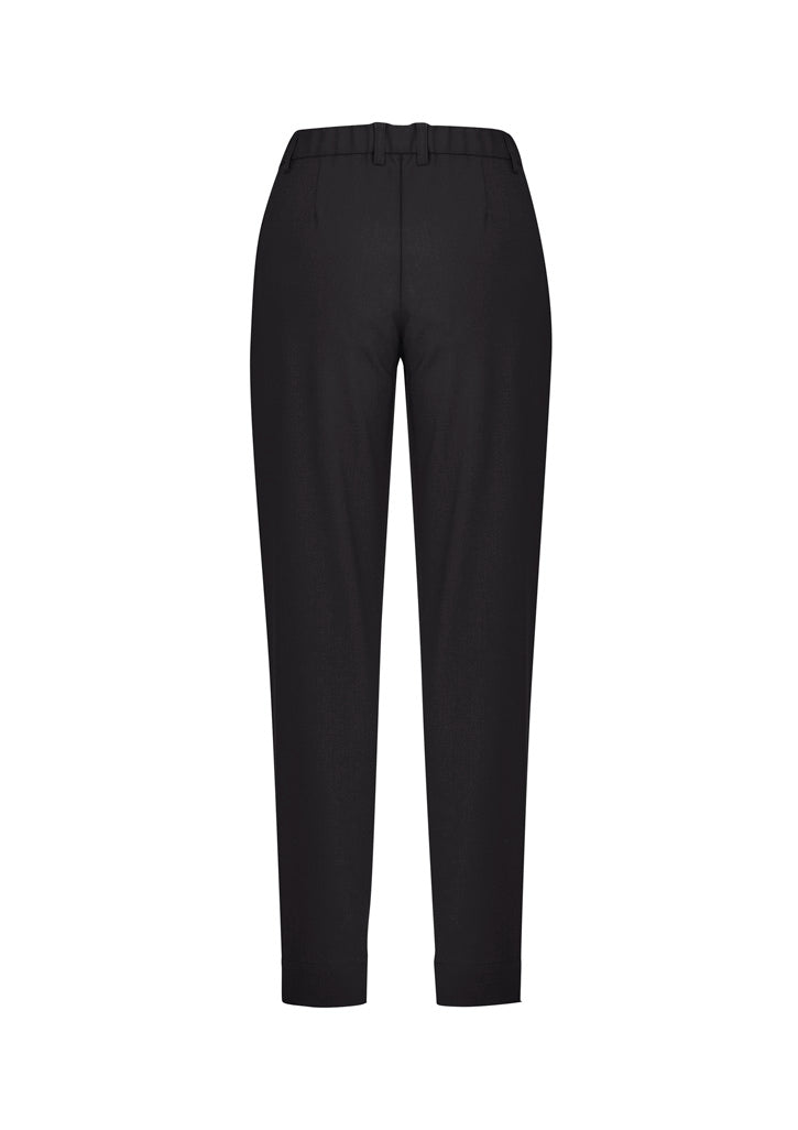Comfort Waist Womens Slim Leg Pant - Charcoal