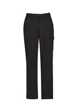 Comfort Waist Womens Cargo Pant - Charcoal