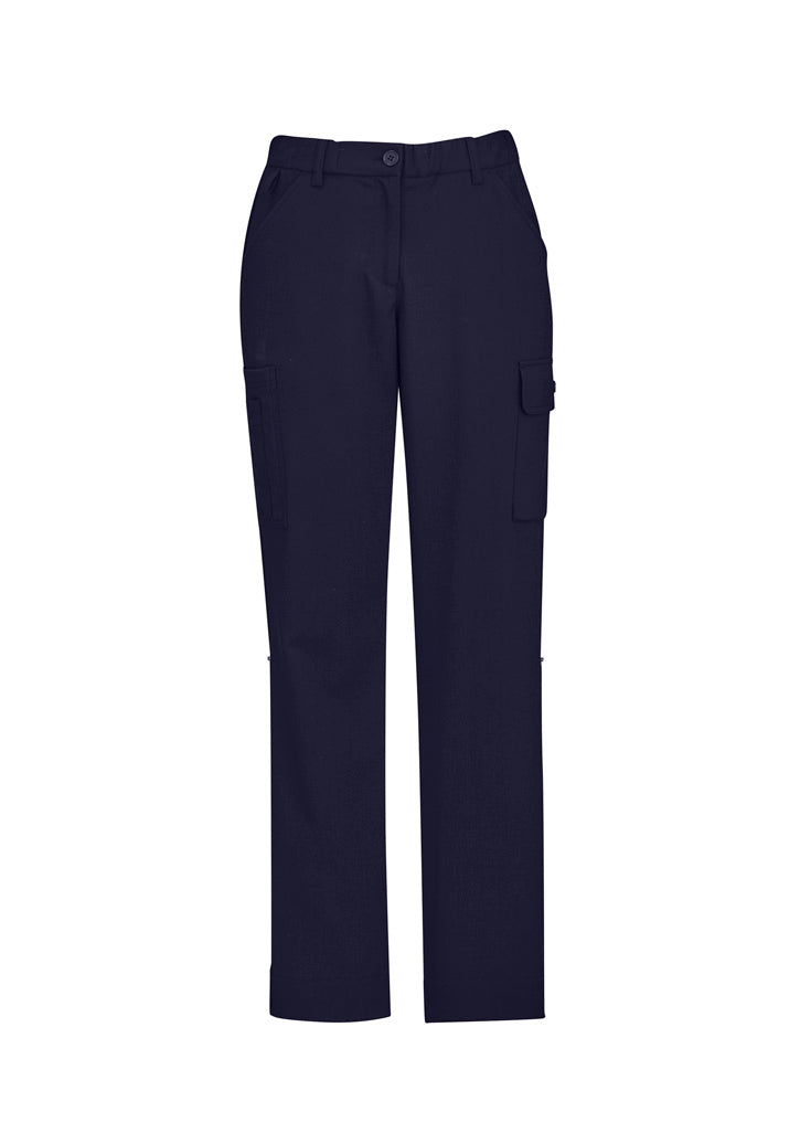 Comfort Waist Womens Cargo Pant - Navy