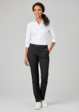 Comfort Waist Womens Straight Leg Pant - Navy