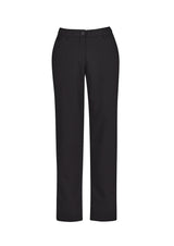 Comfort Waist Womens Straight Leg Pant - Charcoal