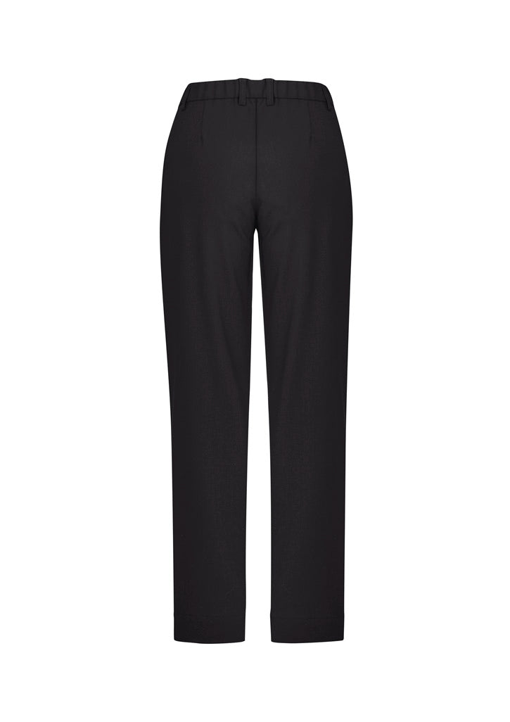 Comfort Waist Womens Straight Leg Pant - Charcoal
