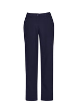 Comfort Waist Womens Straight Leg Pant - Navy