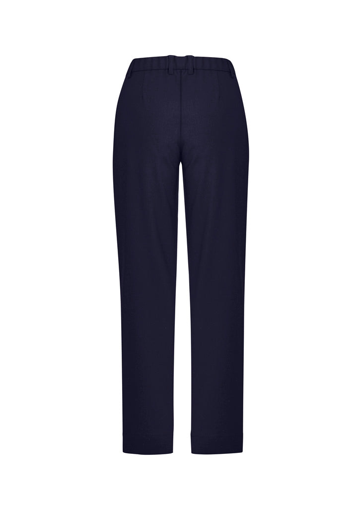 Comfort Waist Womens Straight Leg Pant - Navy