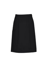 Comfort Waist Womens Cargo Skirt - Black