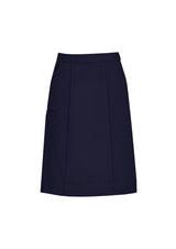 Comfort Waist Womens Cargo Skirt - Navy