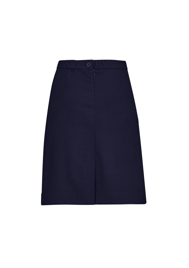 Comfort Waist Womens Cargo Skirt - Navy