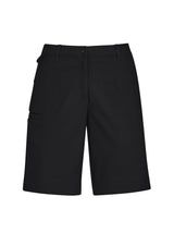 Comfort Waist Womens Cargo Short - Black