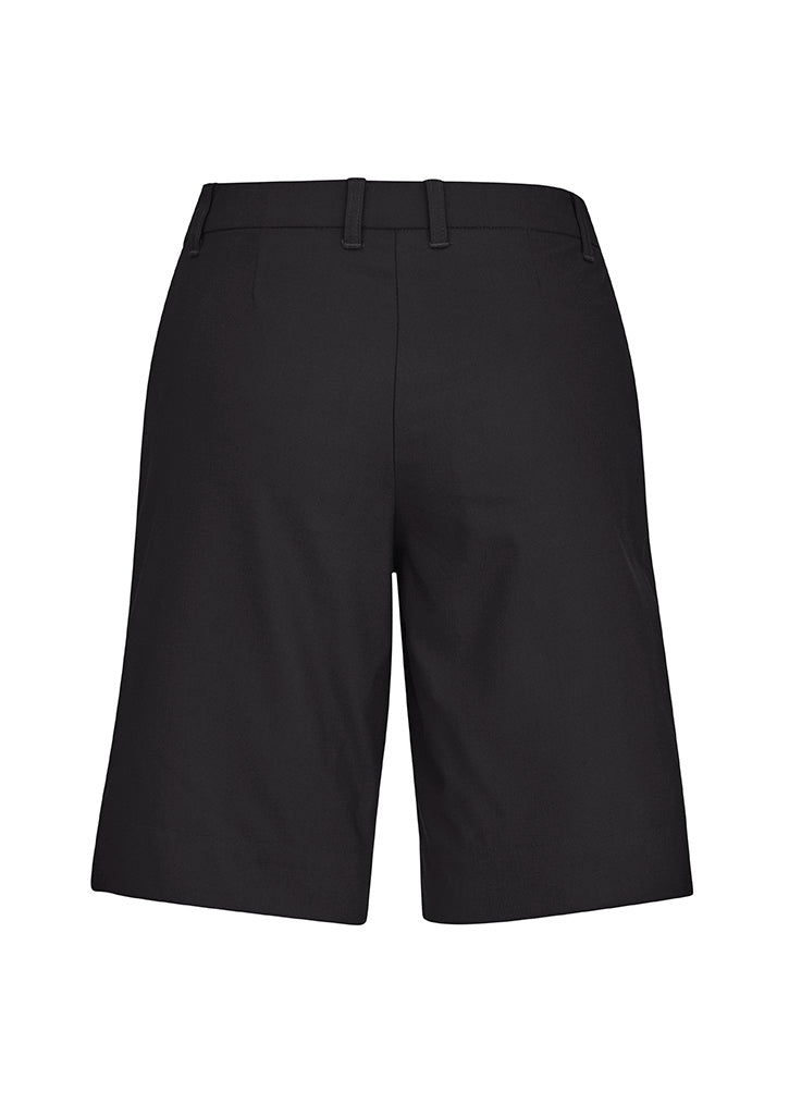 Comfort Waist Womens Cargo Short - Charcoal