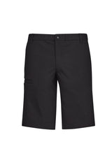 Comfort Waist Mens Cargo Short - Charcoal