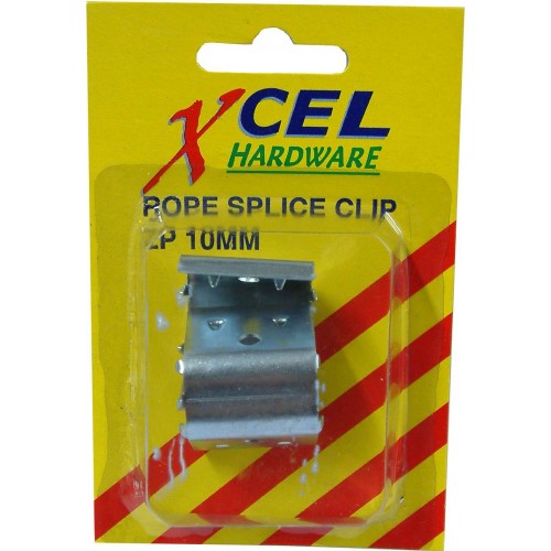 Rope Splice Clip Z.P.  (2 Card)  10mm