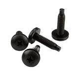 Premium 50-pack of 10-32 server rack screws and slide-on nuts for secure mounting of hardware, rust-resistant and durable.